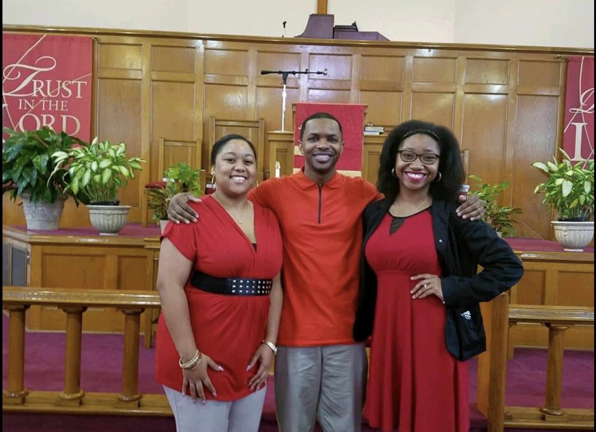 Members sharing fellowship at Metropolitan
